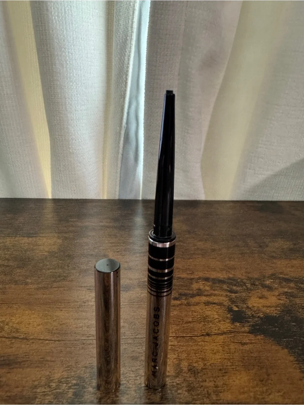 Marc Jacobs Fine Liner Ultra Skinny Gel Eye Crayon Black Travel Size, New